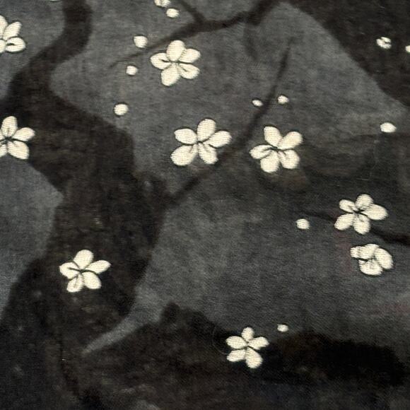 The Kooples size Medium Black Skeleton Print shirt - Picture 5 of 7